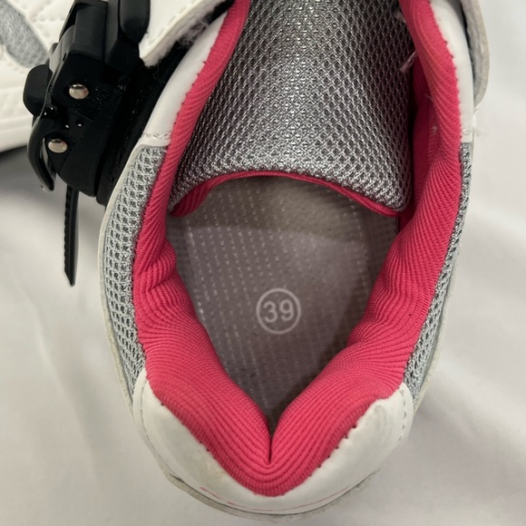 Kyedoo Women’s EU 39 White/pink Clip in the cycling shoes for Peloton - Picture 5 of 10
